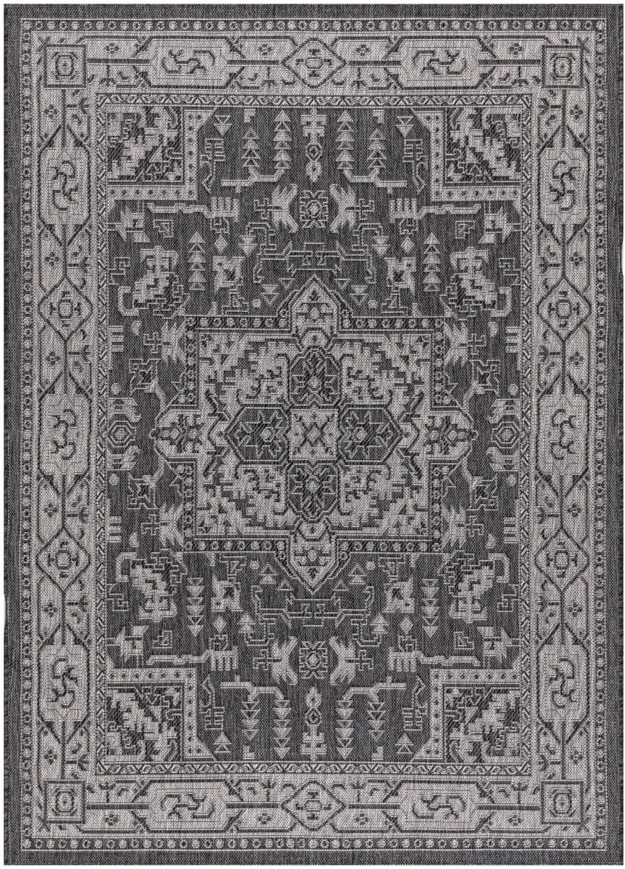 Keen Home Design Terrace Outdoor Area Rug - 9x12 Washable Indoor/Outdoor Rug for Patio, Kitchen, Balcony, Beach, Garden, Deck and Porch, Size: 8'10"x12'