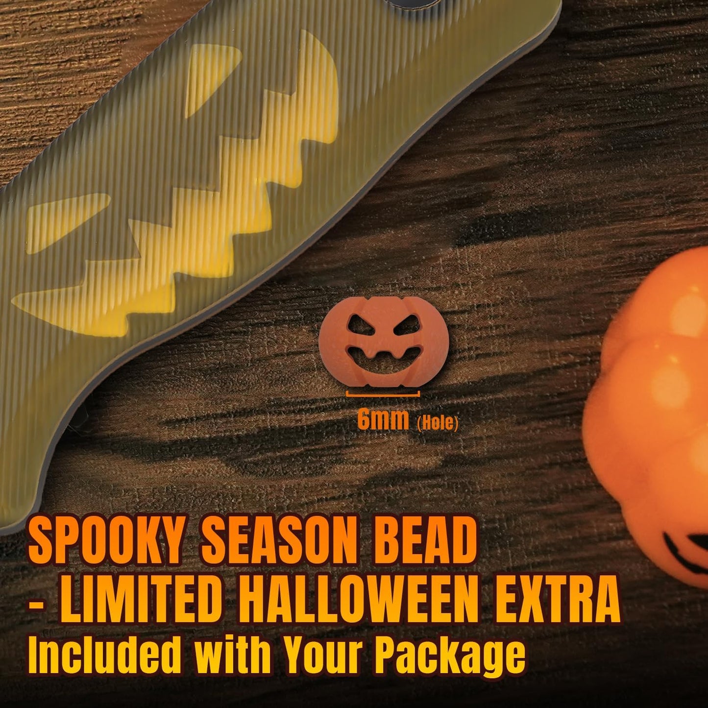 Kizer Drop Bear Fixed Blade Knife, 2.57" 14C28N Blade Halloween EDC Camping Knife with Yellow PEI Handle, Small Hunting Knives with Kydex Sheath, Survival Knives for Men Women, 1094HW2