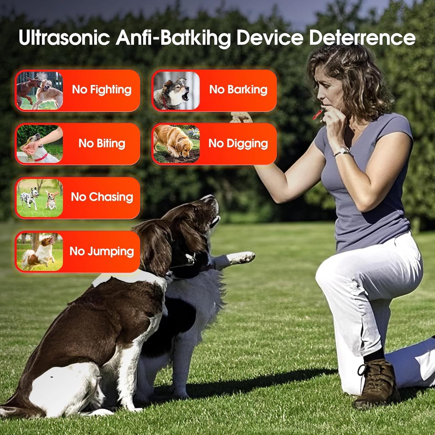 KIVORA 4 Pack Dog Whistle to Stop Barking Neighbors Dog,304 Stainless Steel Adjustable Ultrasonic Silent Dog Training Whistle for Recall & Bark Control,Professional Whistle Suitable for All Dogs