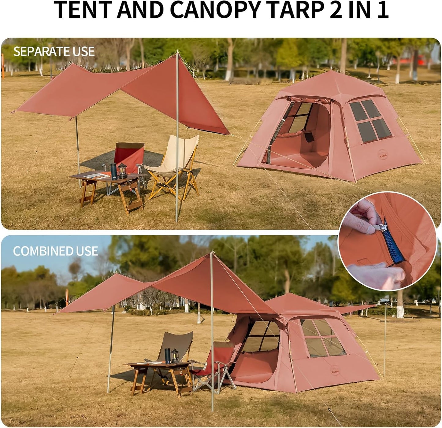 KAZOO Instant Camping Tent
