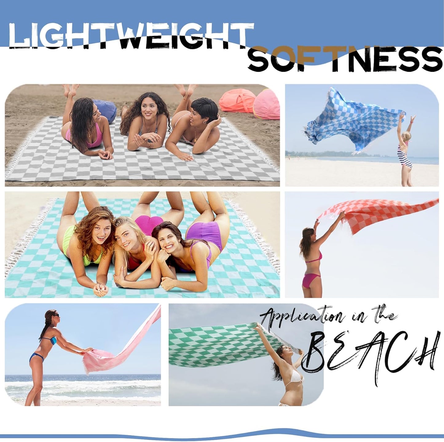 Jumbo Turkish Beach Towel Blanket Picnic Outdoor Mat Oversized Sandproof Fast Dry Thin Extra Large Xl Big Huge Compact Cotton Cute Summer Vacation Gifts Travel Essential Cruise Ship Item Navy Blue