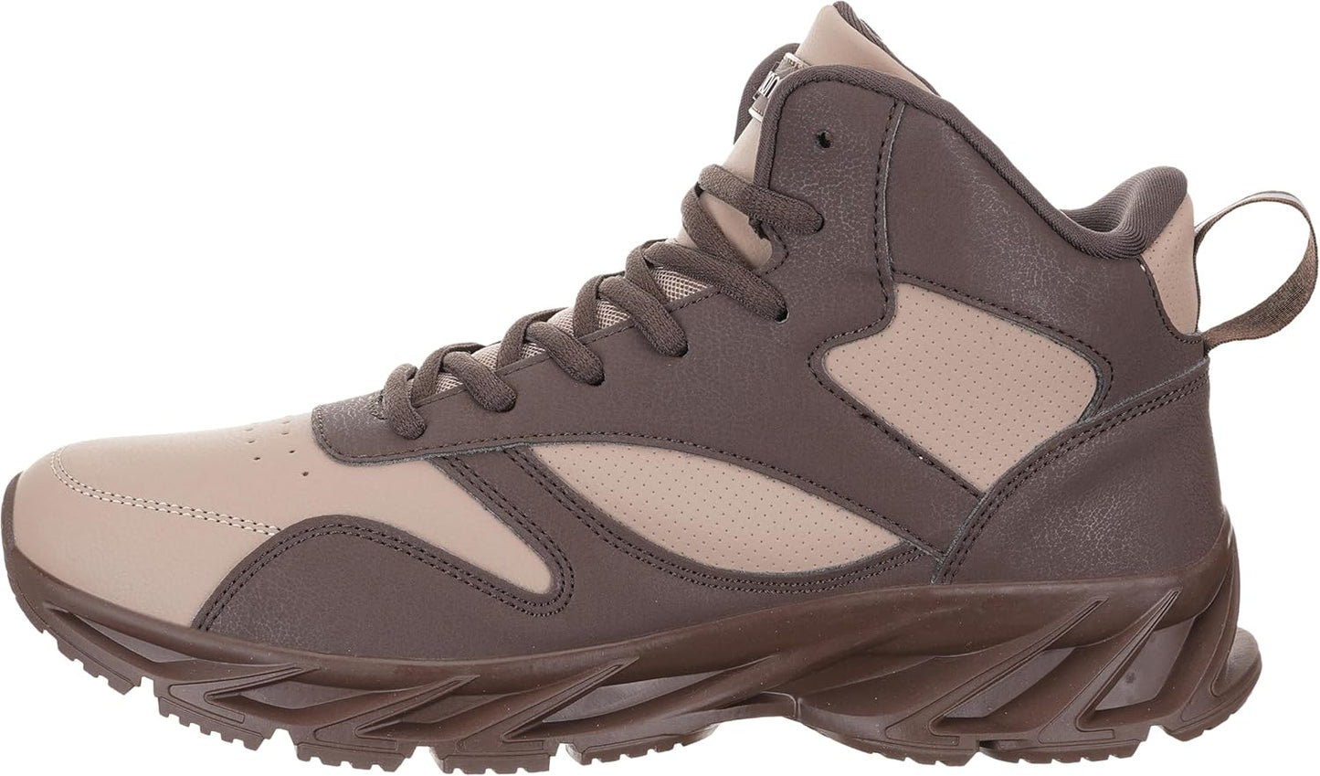 Joomra Men's Stylish Sneakers High Top Athletic-Inspired Shoes