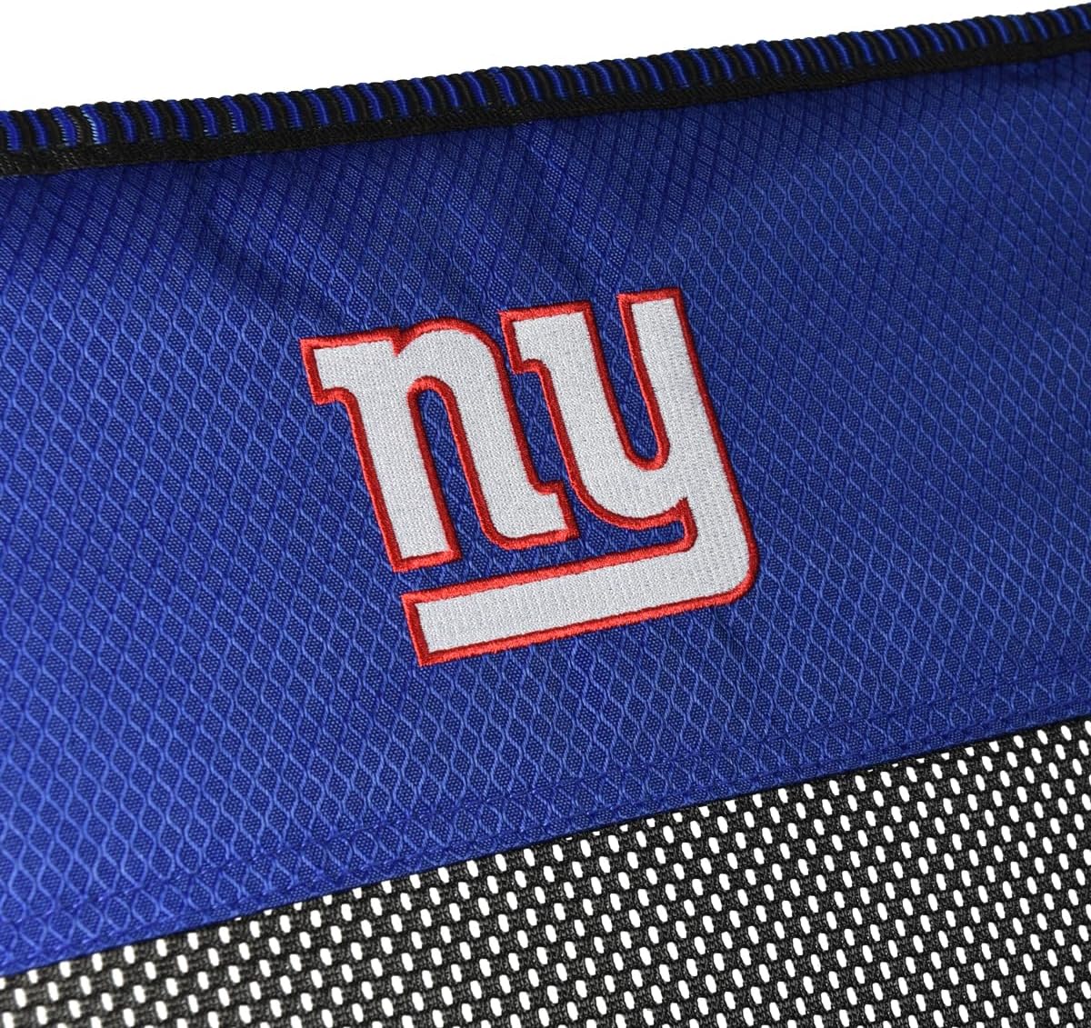 Kijaro Dual Lock Pro, NFL Sports Fan Foldign Chair, 26" L x 35.5" W x 37" H, New York Giants