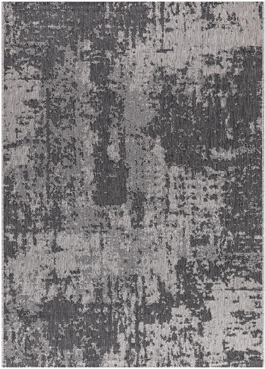 Keen Home Design Terrace Outdoor Area Rug - 4x6 Washable Indoor/Outdoor Rug for Patio, Kitchen, Balcony, Beach, Garden, Deck and Porch, Size: 3'10"x5'7"