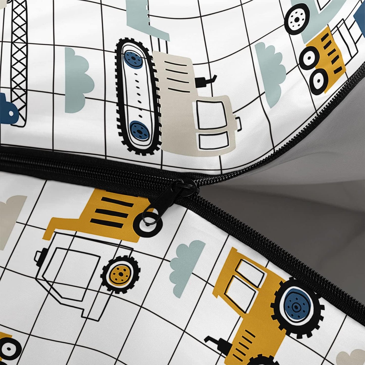 Kids Sleeping Bag for Boys Girls,Rocket Moon Print-Lightweight Warm Portable Outdoor Indoor-Waterproof Cold Weather Resistant Sleeping Bag for Camping Hiking