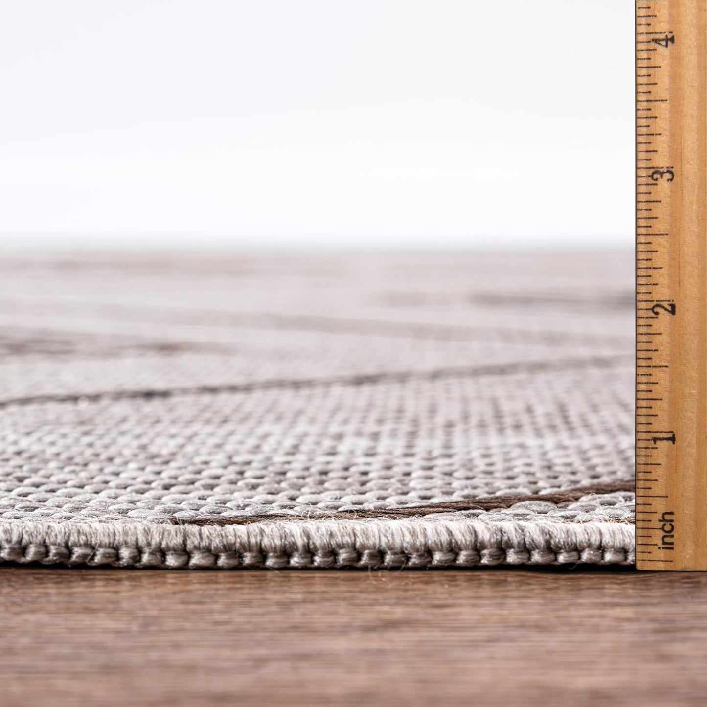 Keen Home Design Terrace Outdoor Throw Rug - 3x5 Washable Indoor/Outdoor Rug for Patio, Kitchen, Balcony, Beach, Garden, Deck and Porch, Size: 3'x5'