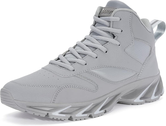 Joomra Men's Stylish Sneakers High Top Athletic-Inspired Shoes