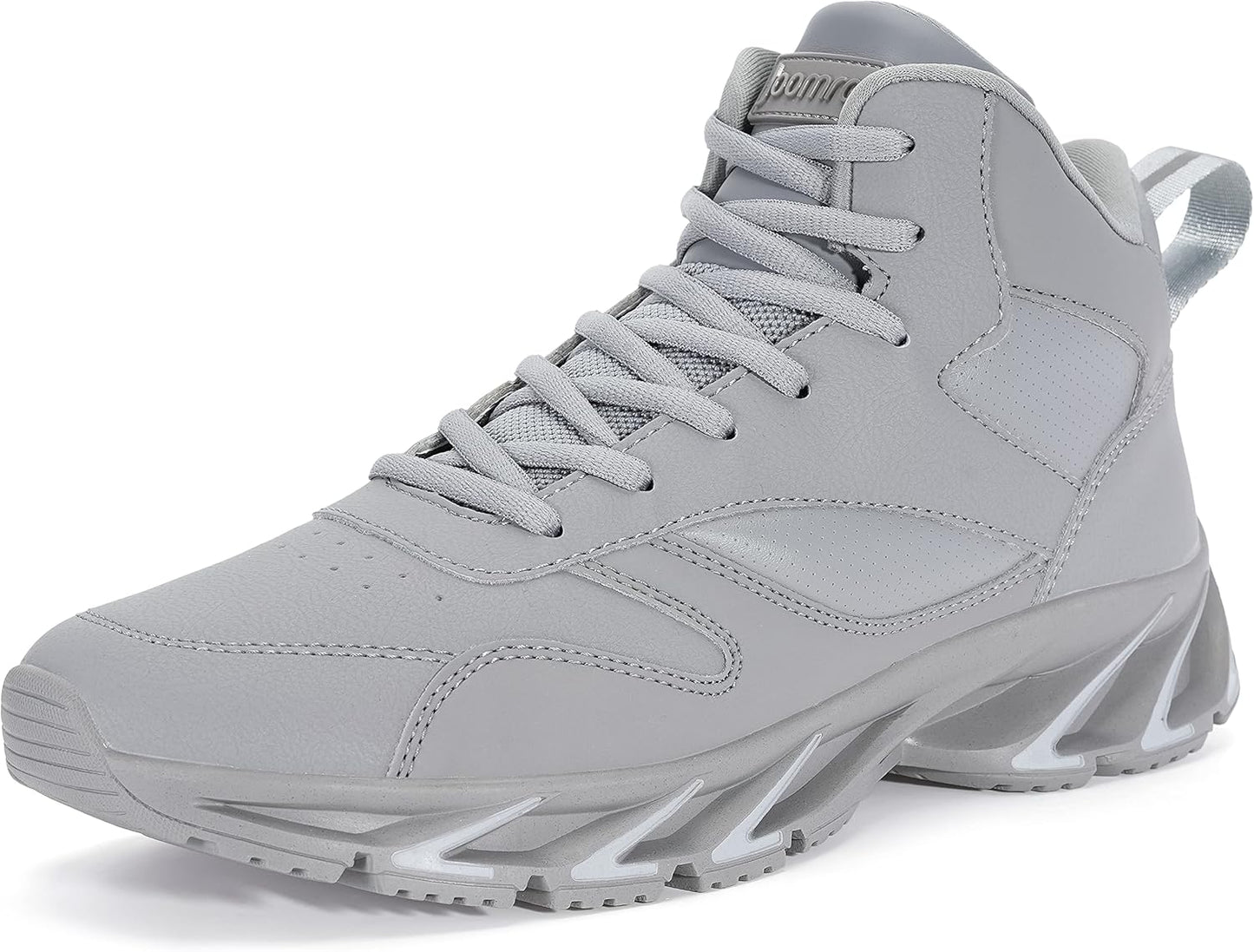 Joomra Men's Stylish Sneakers High Top Athletic-Inspired Shoes