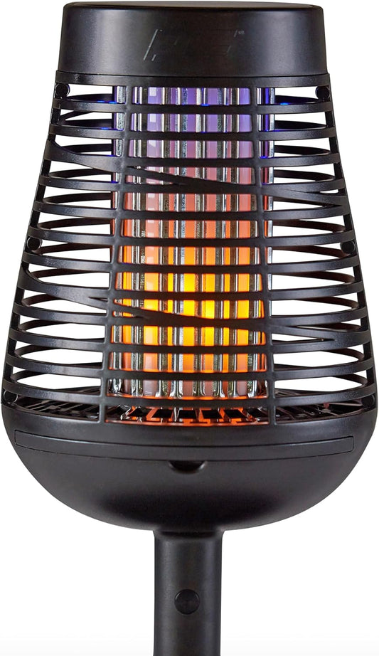 PIC Solar Insect Killer Torch (DFST), Bug Zapper and Accent Light, Solar Bug Zapper - Kills Bugs on Contact