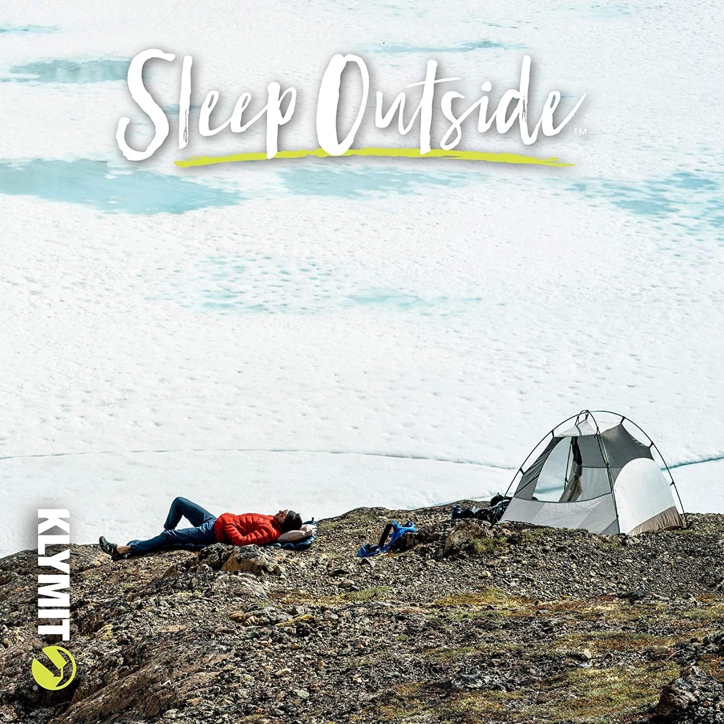 Klymit Pillow X Travel Pillow, Lightweight Inflatable Hybrid Airplane, Backpacking, Hammock, and Camping Pillow