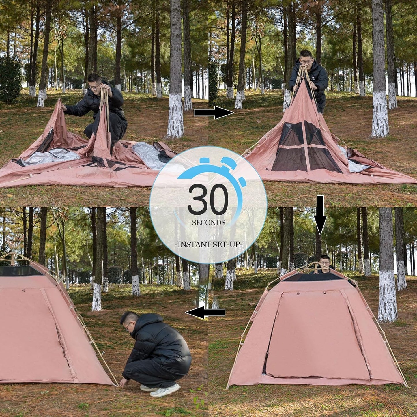 KAZOO Instant Camping Tent
