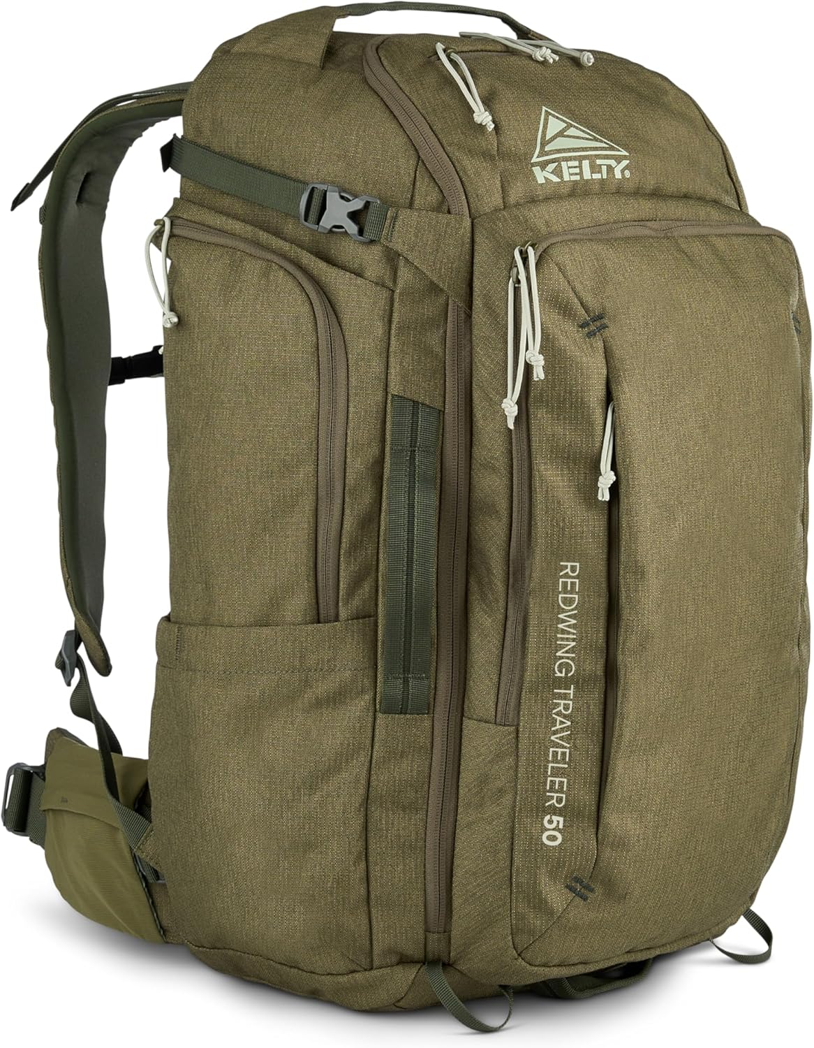 Kelty | Redwing Traveler Backpacks, Travel Pack for Adventure Travel | Burnt Olive & Black