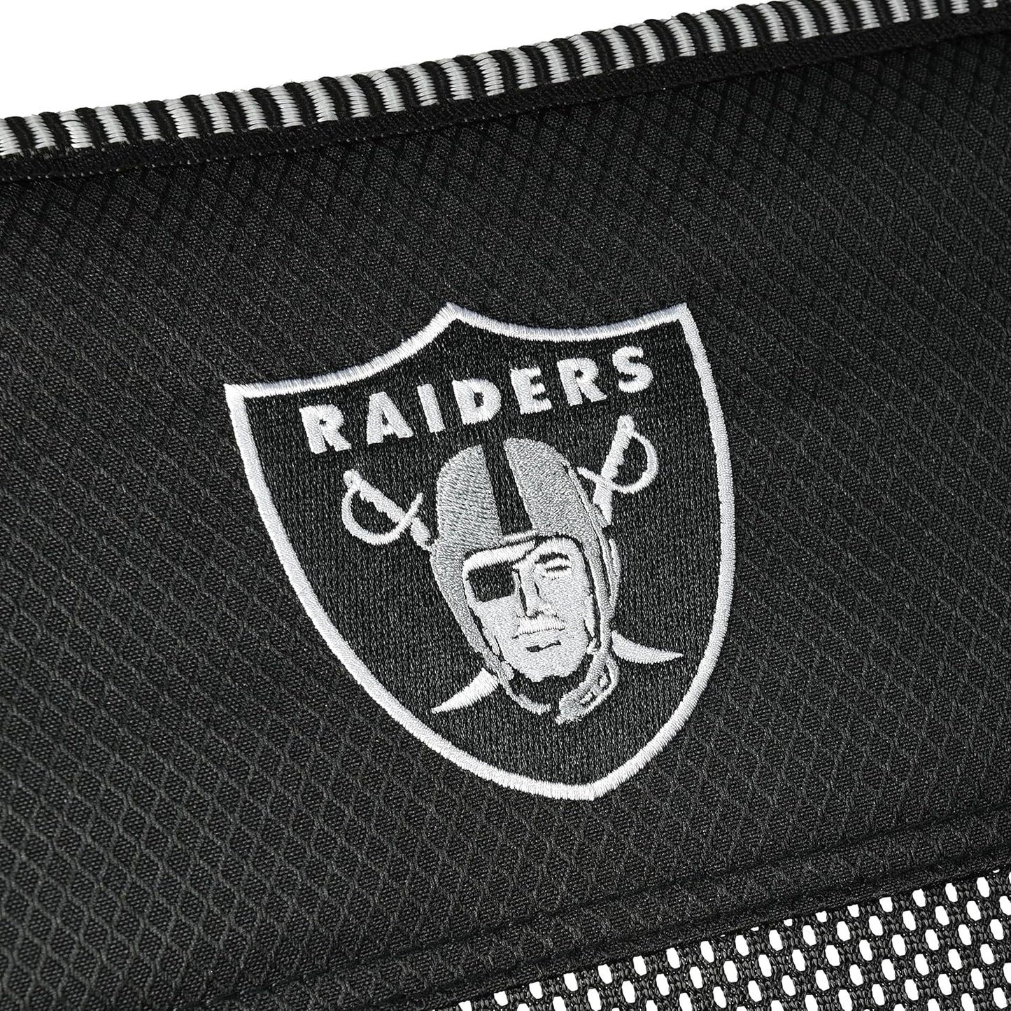 Kijaro Dual Lock Pro Sports Fan Folding Chair, 26" L x 35.5" W x 37" H, Las Vegas Raiders