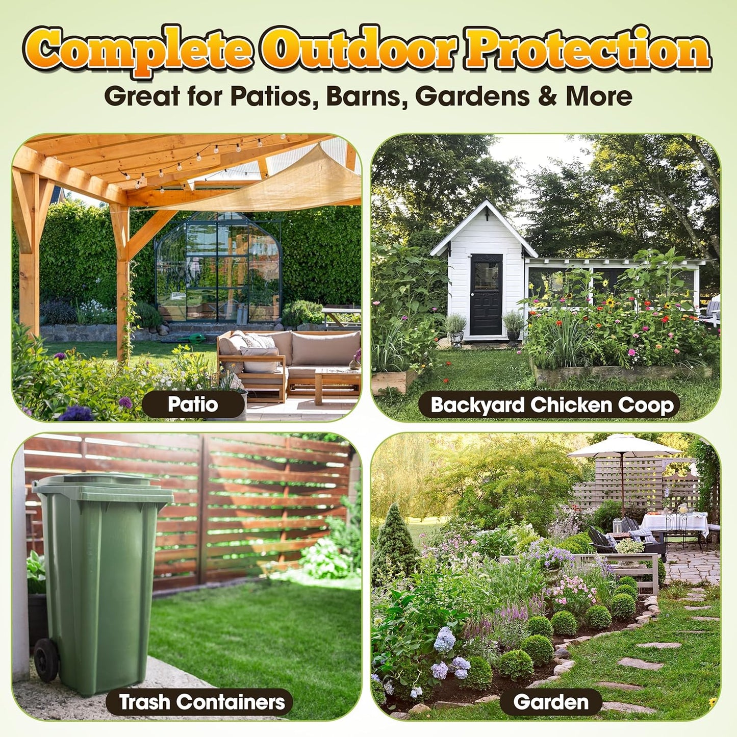 ForceField Natural Flea, Tick, Mosquito Yard Treatment - Repellent Granules for Backyard Mosquito Control | Pet Safe, DEET-Free Outdoor Control | Long-Lasting Barrier for Lawns, Patios, & Barns 8 LB